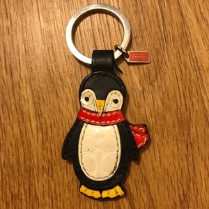 Coach Penguin keychain